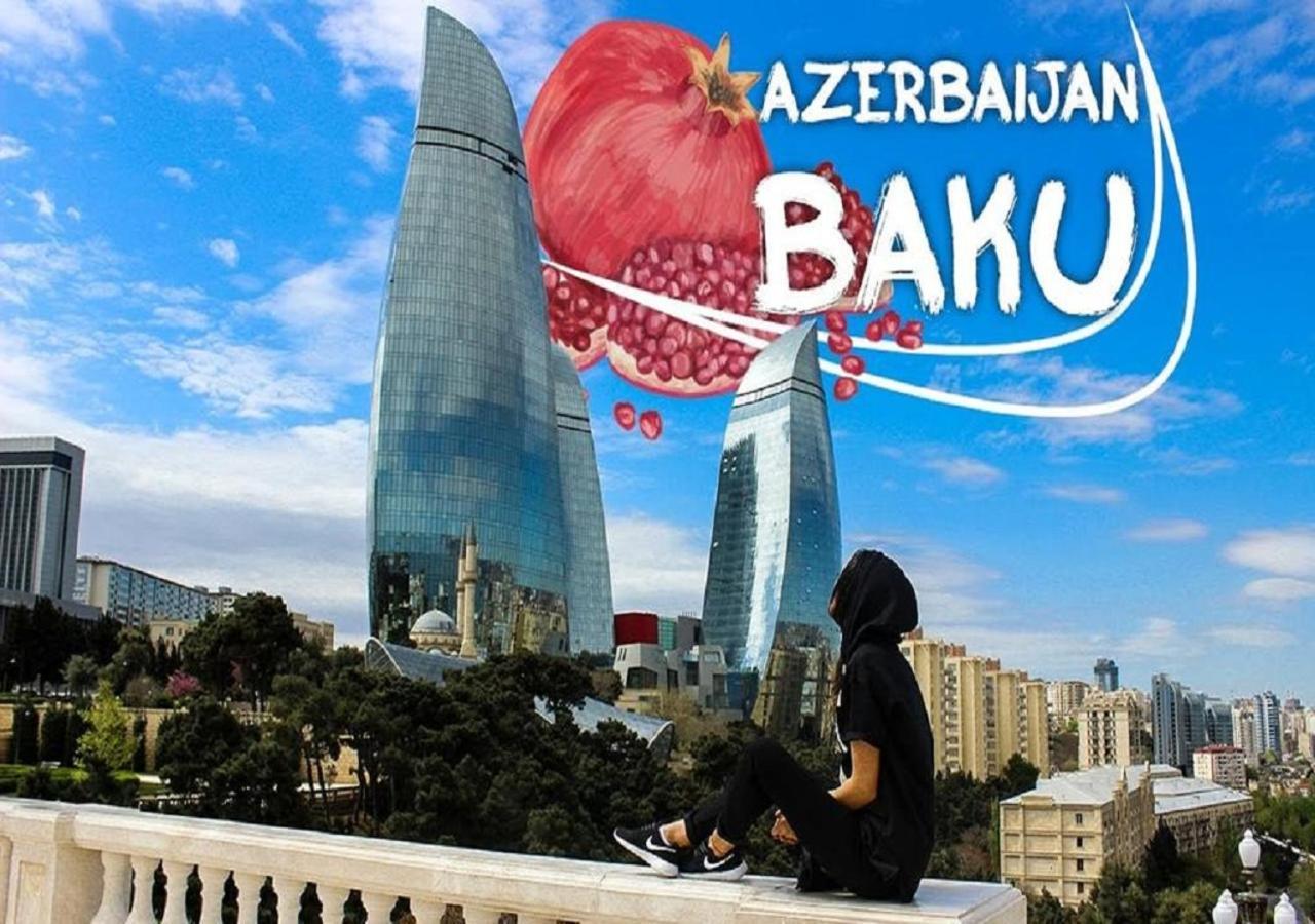 Demir Yol Plaza Hotel Baku Exterior foto
