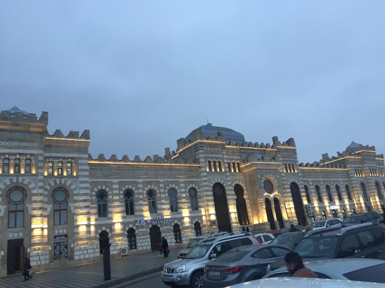 Demir Yol Plaza Hotel Baku Exterior foto